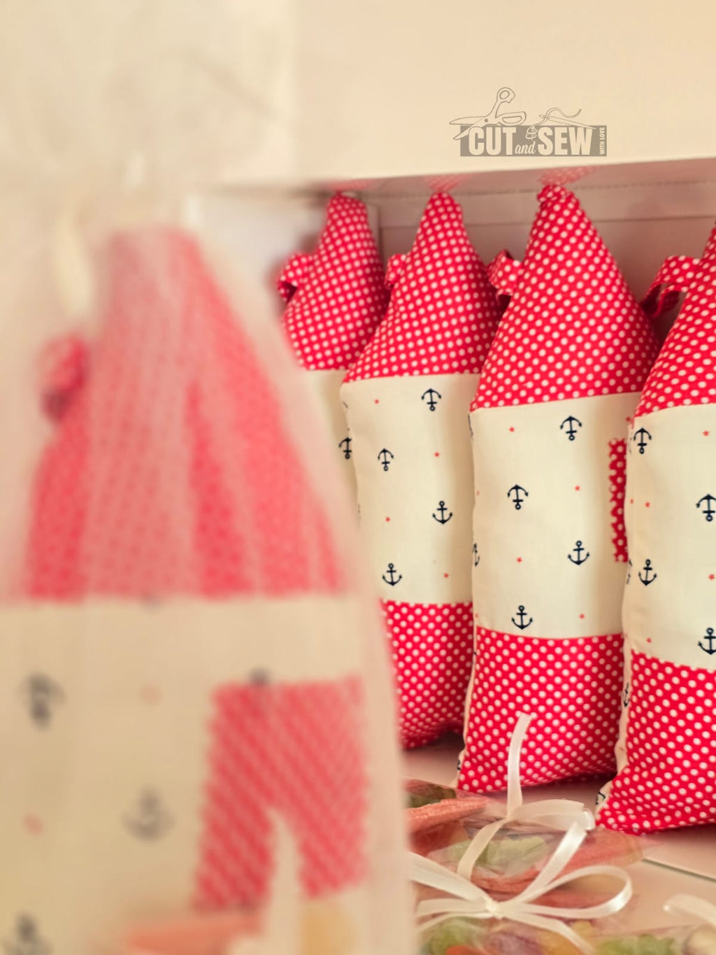Dotted Red Candy House