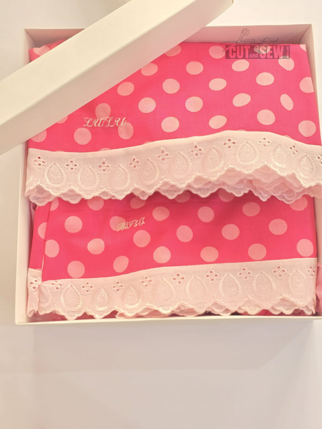 Pink Polka Dots Skirt