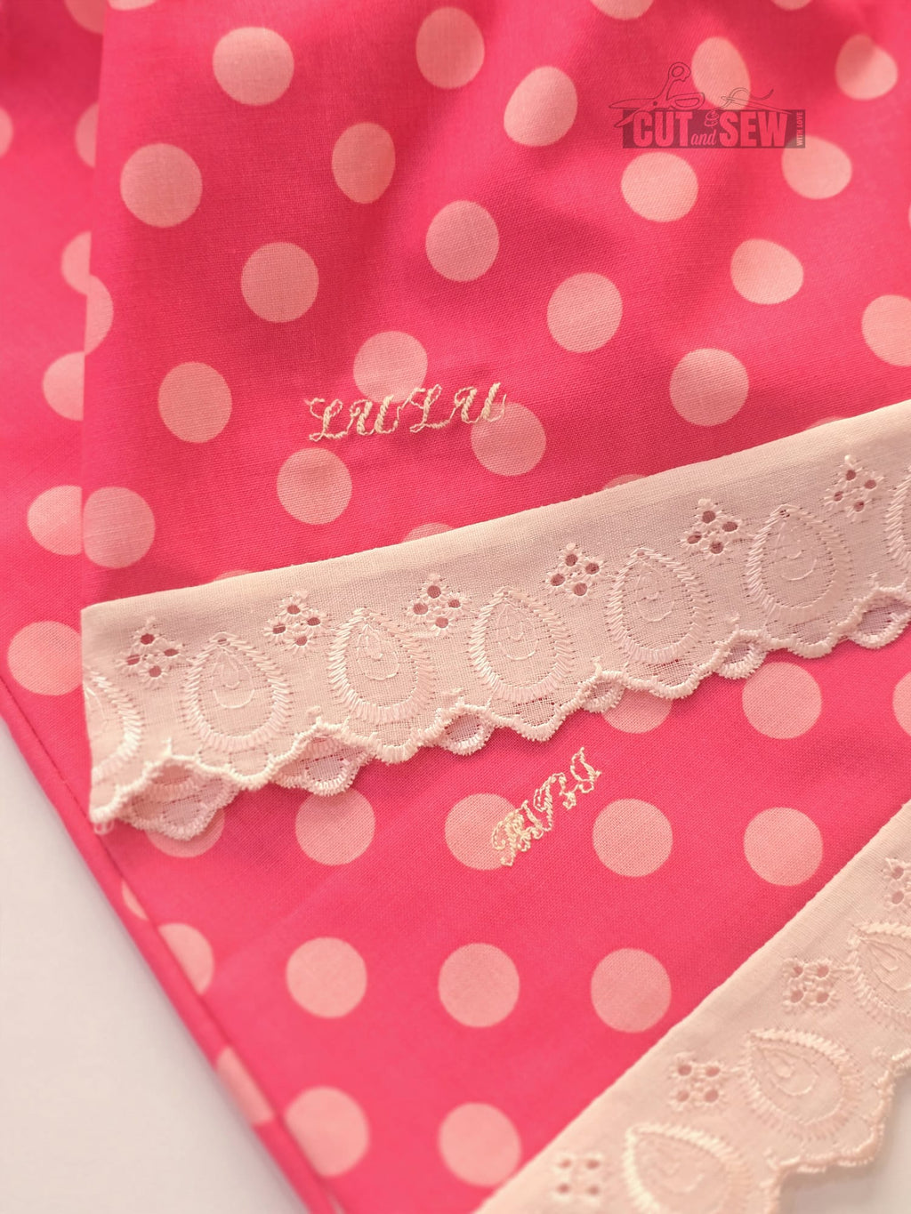 Pink Polka Dots Skirt