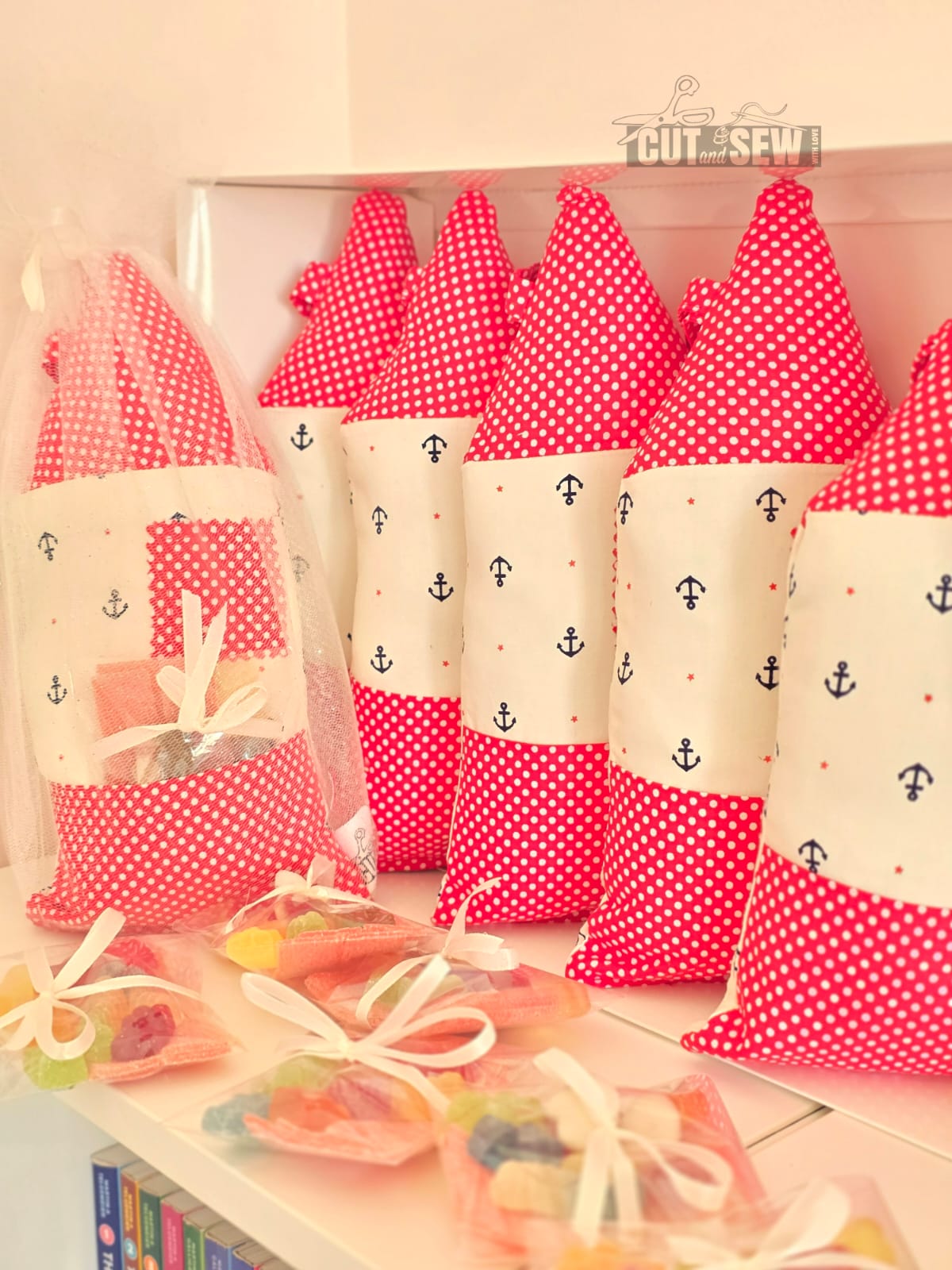 Dotted Red Candy House